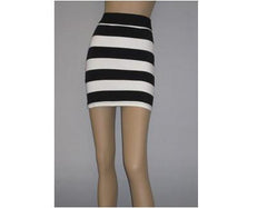 Striped Pencil/Contour Skirt